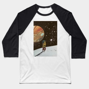 Hiking on the Moon Baseball T-Shirt